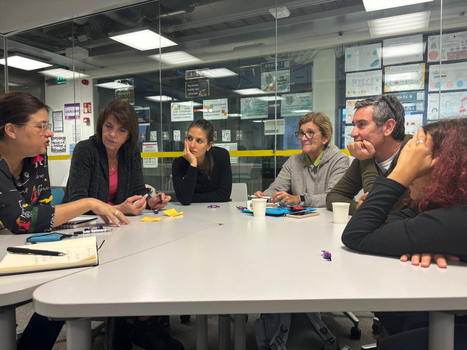 Insieme al gruppo di Coimbra e Torino